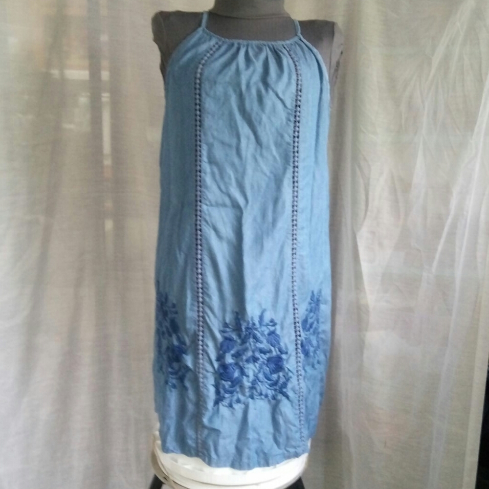 Blue Island Summer Dress Sz M
